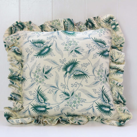 Edie Green Cushion